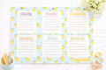 Personalized Weekly Planner Pad