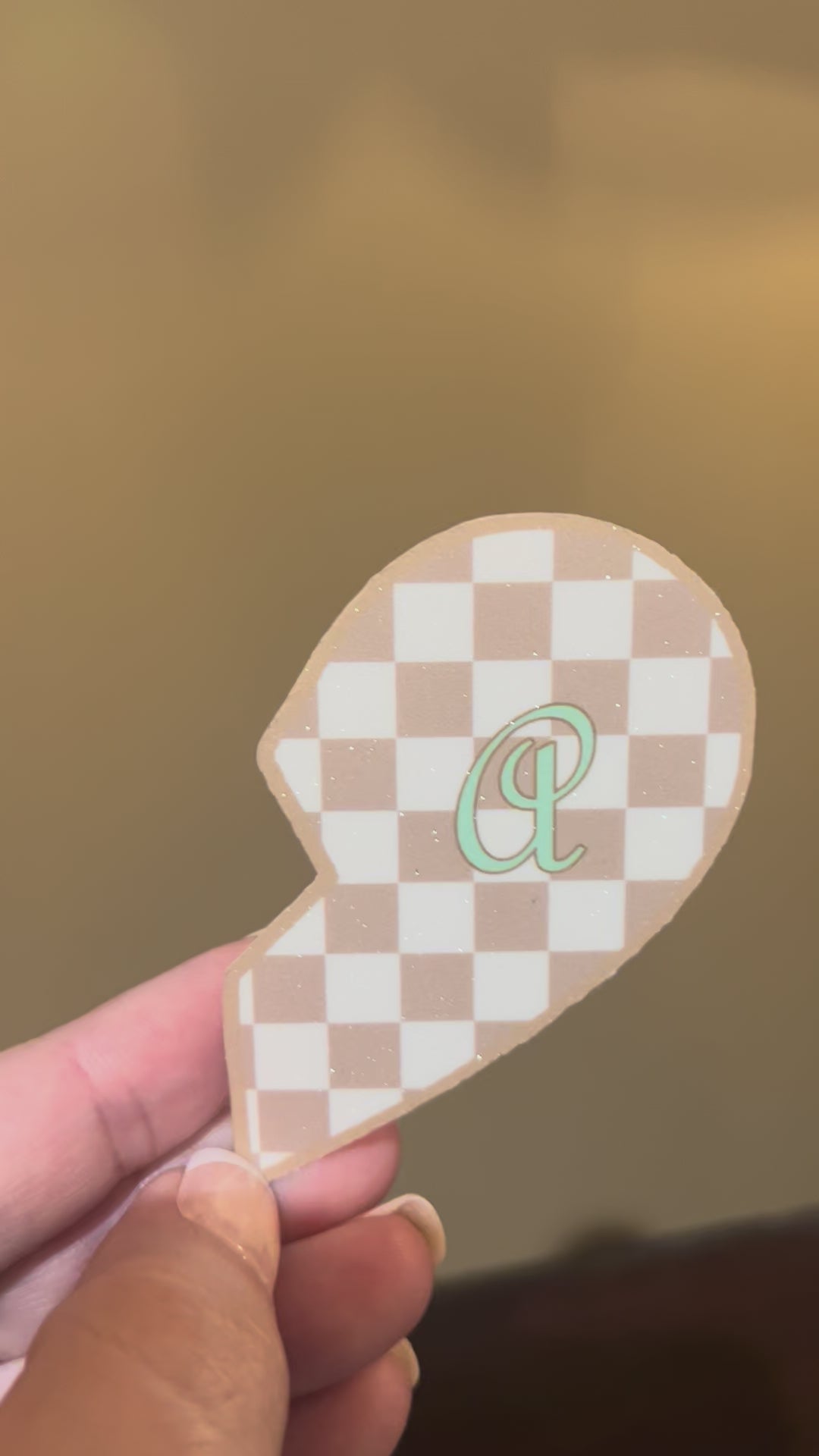 Personalized Best Friend Heart Stickers